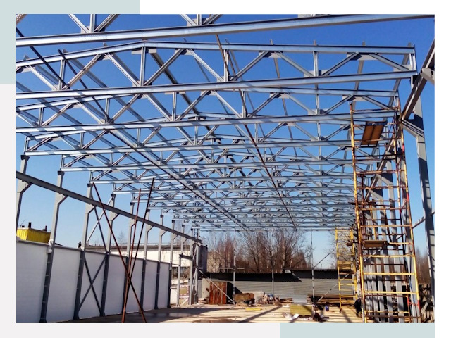 Строительство цехов в Тюмень от 612 руб. под ключ