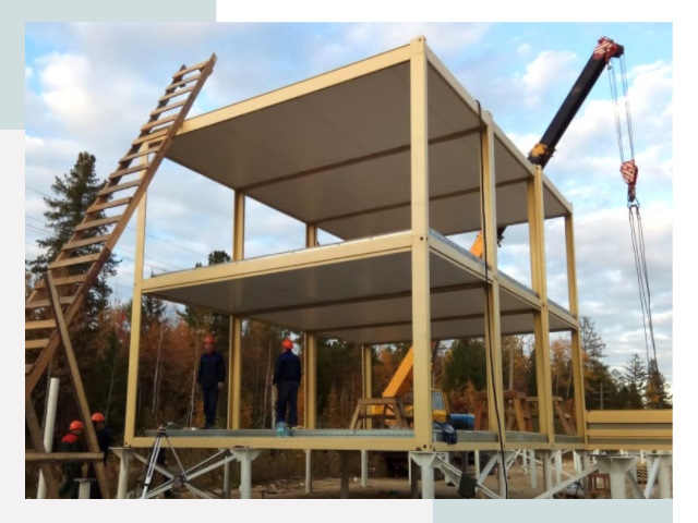 Строительство модульных здания Тюмень