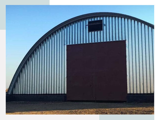 Бескаркасные ангары в Тюмени