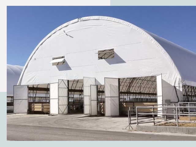 Тентовые ангары по цене 612 руб. в Тюмень