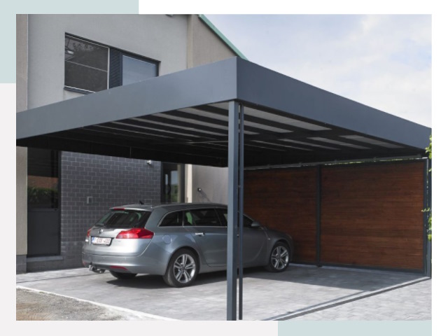 Металлические навесы в Тюмени