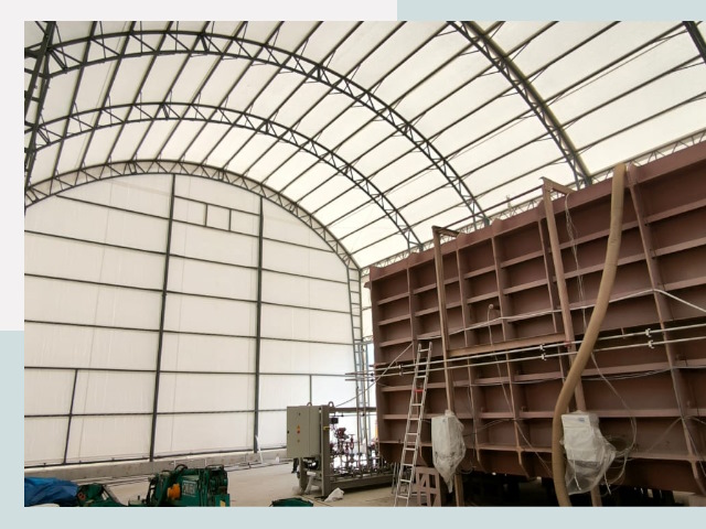 Оснащение ангаров в Тюмени от 612 руб. - Надежно и быстро