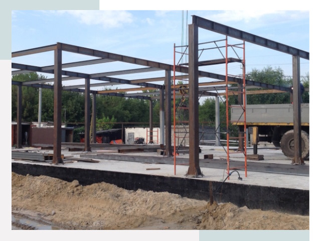 Фундамент для ангаров в Тюмени