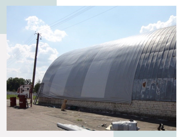 Ремонт ангаров в Тюмени