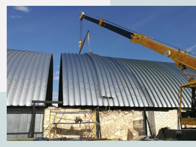 Реконструкция ангаров в Тюмени от 612 руб.