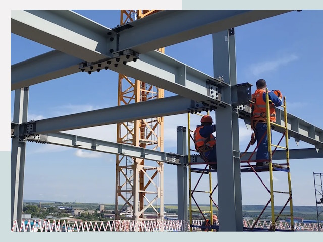 Монтаж металлоконструкций в Тюмени