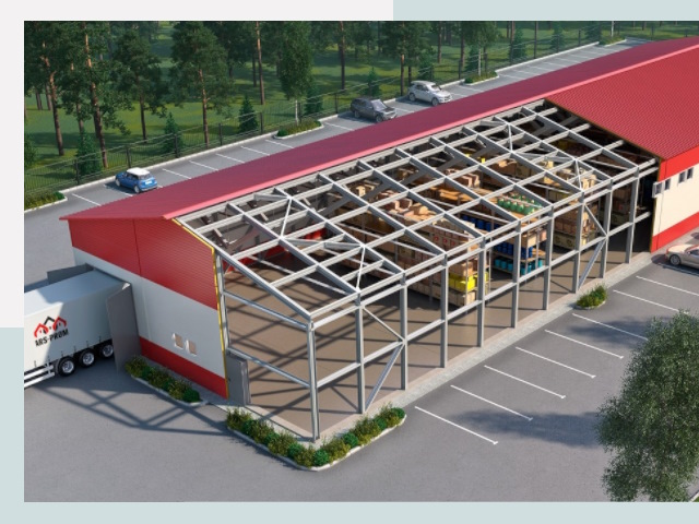 Проектирование ангаров в Тюмени от 612 руб.