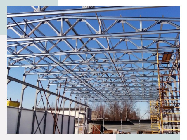 Металлокаркасы для складов в Тюмени