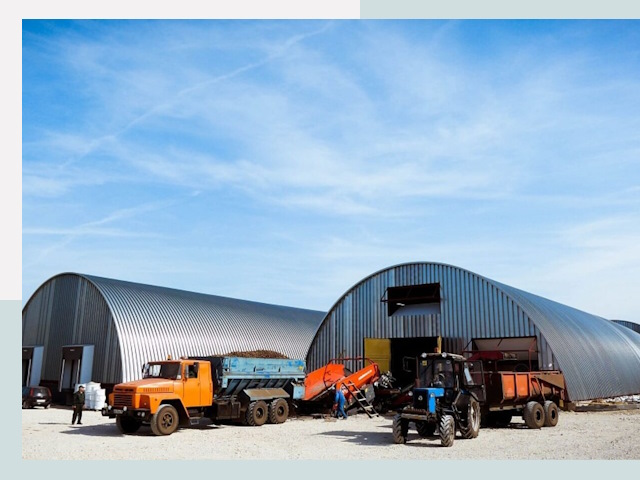 Ангары для спецтехники в Тюмени